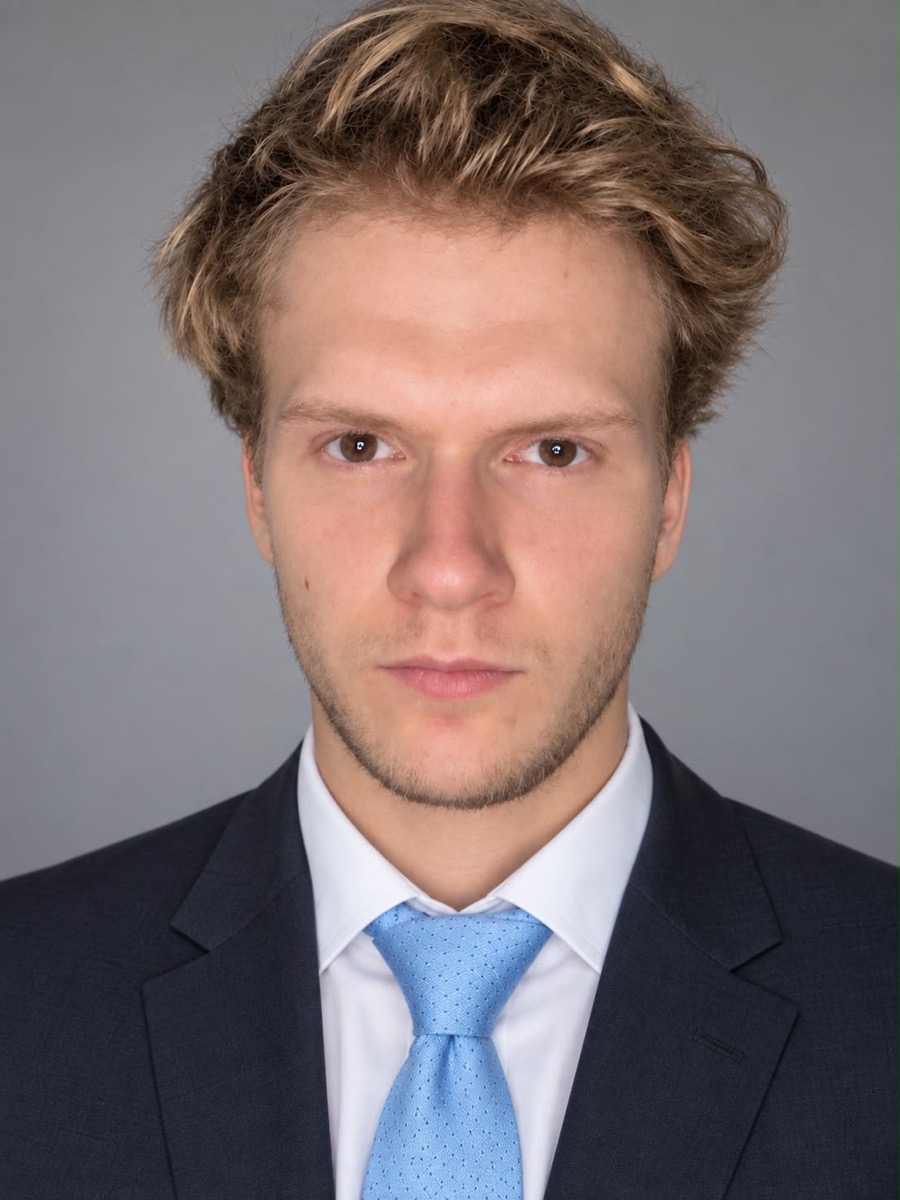 Philipp Wieselthaler wearing a suit